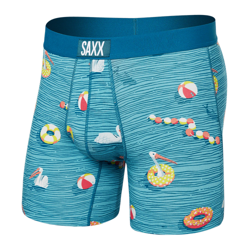 SAXX Vibe Super Soft Boxer Briefs - Swimmers Sea Level