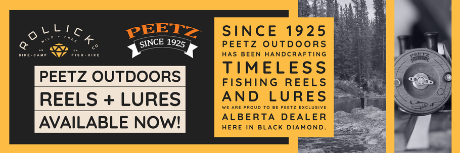 PEETZ Outdoors Fishing Reels and Lures Available now!