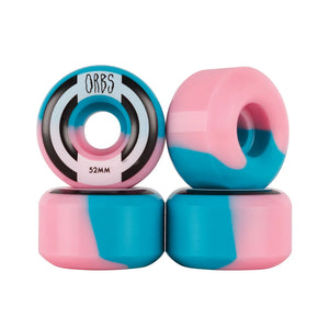 Orbs Skate Wheels - Apparitions, Splits Pink/Blue 52mm