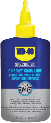 WD-40 Specialist Bike Wet Chain Lube 118ml