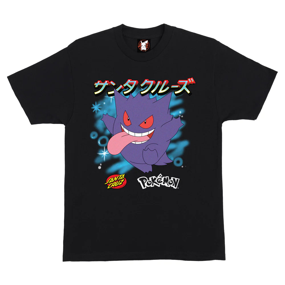 Pokémon & Santa Cruz Ghost Type 3 Men's T-Shirt