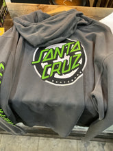 Load image into Gallery viewer, Santa Cruz grey hoodie 2XL