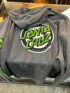 Santa Cruz grey hoodie 2XL