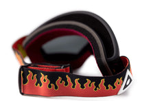 Load image into Gallery viewer, Ashbury Goggles Blackbird - Red Flame