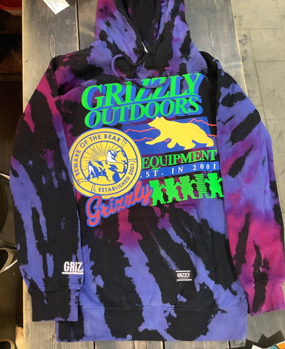 Grizzly Hoodie (Neon Trail)