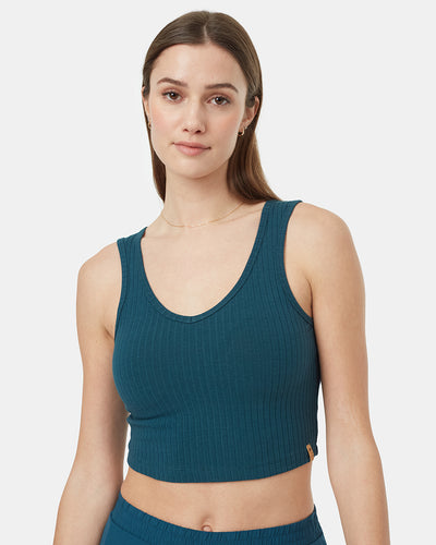 tentree Cropped Fitted Women's Tank Top