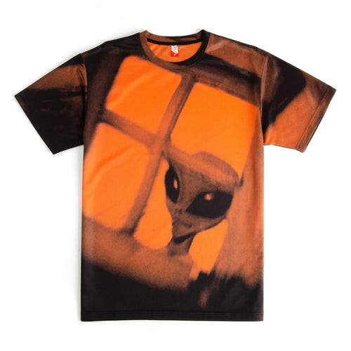 Alien Workshop Visitor Big Print T-Shirt - Orange