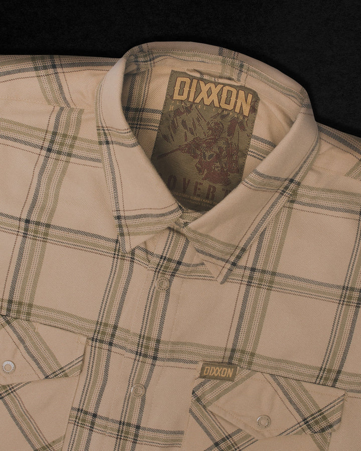 Dixxon Men's Flannel Shirt - Covert