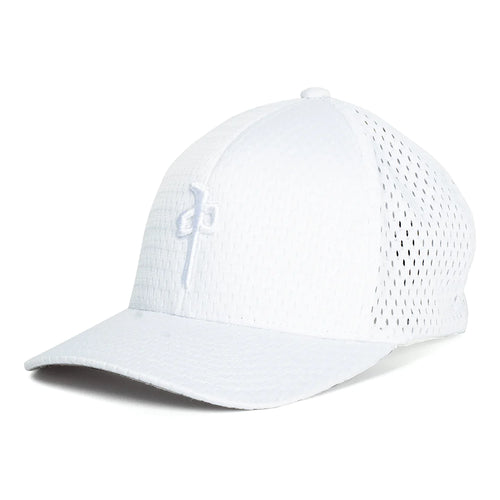 RDS Flexfit Sport Mesh G Hat - White L/XL