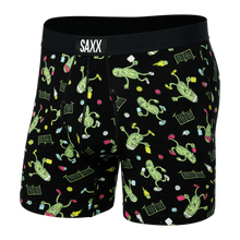 Load image into Gallery viewer, SAXX Ultra Super Soft Boxer Briefs - Pickleball Black