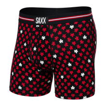 Load image into Gallery viewer, SAXX Vibe Super Soft Boxer Briefs - Maple Leaf- Black