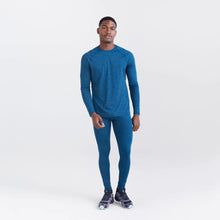 Load image into Gallery viewer, SAXX Quest Quick Dry Mesh Baselayer Tights - Camo Jacquard Teal