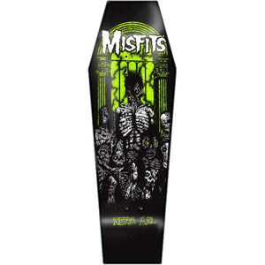 Zero - Misfits Earth A.D. Coffin 10.5" Skateboard Deck