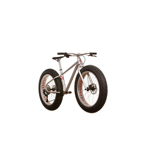 2023 EVO Bicycles OMW Fat Tire Mountain Bike, Hardtail, 26", Silver