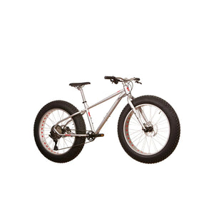 2023 EVO Bicycles OMW Fat Tire Mountain Bike, Hardtail, 26", Silver