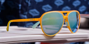Goodr Sunglasses - Mach G - CHEESY FLIGHT ATTENDANT