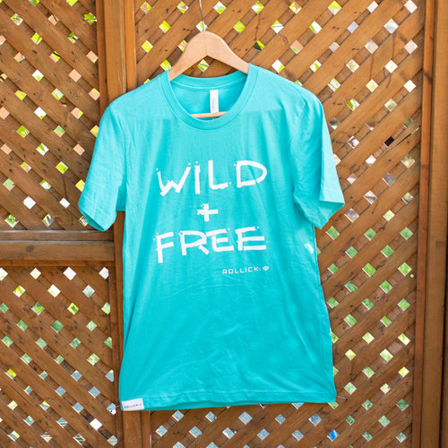 Rollick Co. Wild + Free T-Shirt (2 colours available)