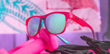 Load image into Gallery viewer, Goodr Sunglasses - BFG - DO YOU EVEN PISTOL, FLAMINGO?