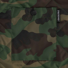 Load image into Gallery viewer, Santa Cruz Quilted Jacket Flamed Not a Dot - Camo