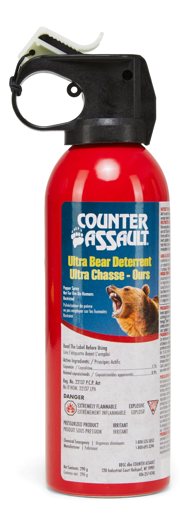 10.2 oz (Large) Counter Assault Bear Spray