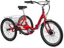 Load image into Gallery viewer, 2023 EVO Bicycles  Latitude Trike, Adult Tricycle, Red