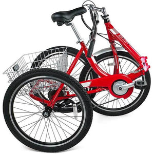 2023 EVO Bicycles  Latitude Trike, Adult Tricycle, Red