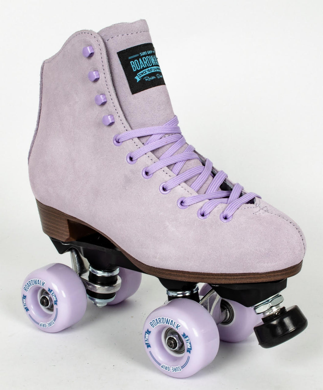 Roller Skates: Boardwalk by Sure-Grip - Lavender Size 5