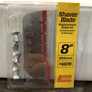 Jiffy Ice Drill Shaver Blade Replacement Kit 8”