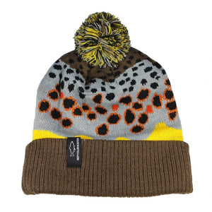 Rep Your Water Toque - Brown Trout Skin 2.0 Knit Hat
