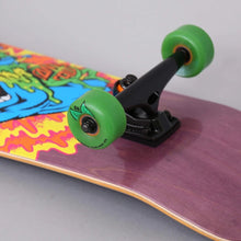 Load image into Gallery viewer, Santa Cruz 9.7&quot; Toxic Hand Complete Skateboard Cruiser Purple