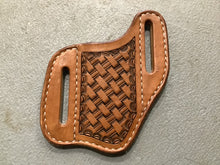 Load image into Gallery viewer, Blue Rock Leather Handmade Pocket Knife Holster